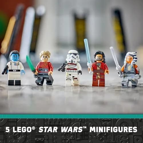LEGO Star Wars Ahsoka Tano’s Duel on Peridea Building Toy 382 Pieces | ASTM-Tested Educational Toy for Kids 8+ thumbnail 6