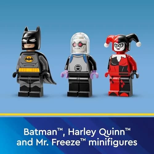 LEGO DC Batman: Batman with The Batmobile vs. Harley Quinn & Mr. Freeze Building Toy 435 Pieces | ASTM-Tested Educational Toy thumbnail 6