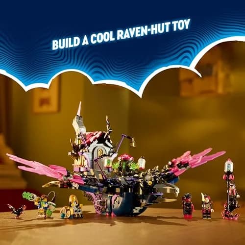 LEGO DREAMZzz The Never Witch’s Midnight Raven Building Set 1203 Pieces | ASTM-Tested Educational Toy for Ages 9+ thumbnail 4