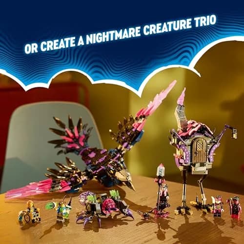 LEGO DREAMZzz The Never Witch’s Midnight Raven Building Set 1203 Pieces | ASTM-Tested Educational Toy for Ages 9+ thumbnail 5