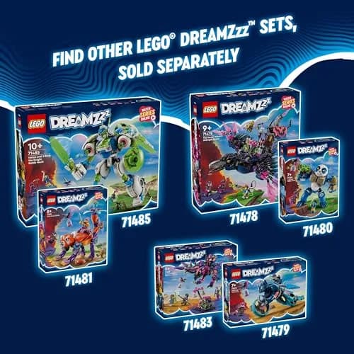LEGO DREAMZzz The Never Witch’s Midnight Raven Building Set 1203 Pieces | ASTM-Tested Educational Toy for Ages 9+ thumbnail 7