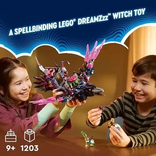 LEGO DREAMZzz The Never Witch’s Midnight Raven Building Set 1203 Pieces | ASTM-Tested Educational Toy for Ages 9+ thumbnail 2