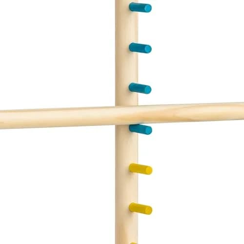 Grasshopper Games Limbo Classic Game, Wooden Set, Test Flexibility & Balance, Outdoor & Indoor Play, Travel Bag, Family Age 3+ thumbnail 4