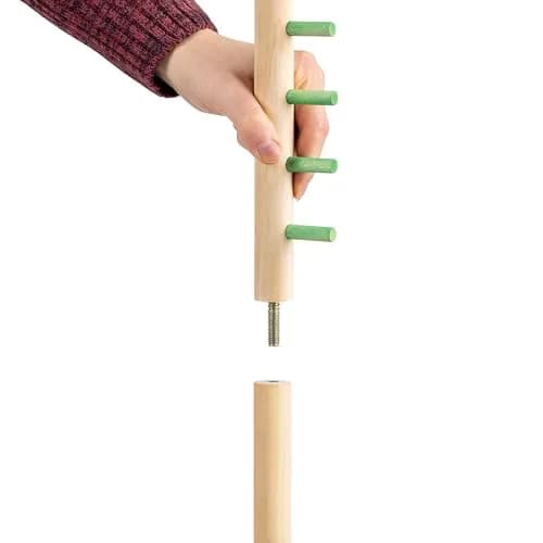 Grasshopper Games Limbo Classic Game, Wooden Set, Test Flexibility & Balance, Outdoor & Indoor Play, Travel Bag, Family Age 3+ thumbnail 5