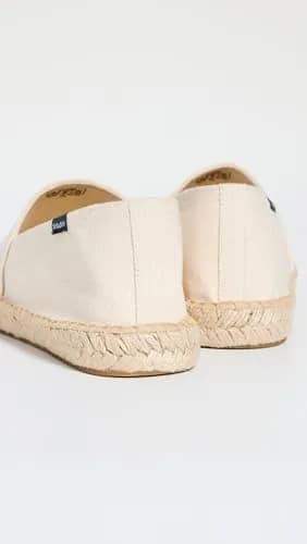 Soludos Dali Slip On Espadrilles 12-12.5 Medium US | Organic Cotton Canvas, Jute Sole thumbnail 3