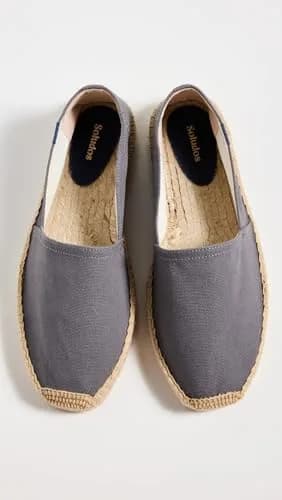 Soludos Men's Dali Slip On Espadrilles 10-10.5 Medium US | Organic Cotton Canvas, Jute Outsole thumbnail 6