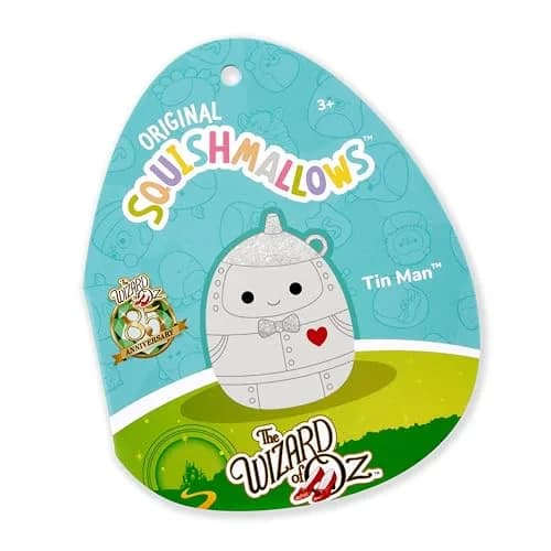 Squishmallows The Wizard of Oz Tin Man Plush 10in Ultrasoft Official Jazwares Toy thumbnail 3