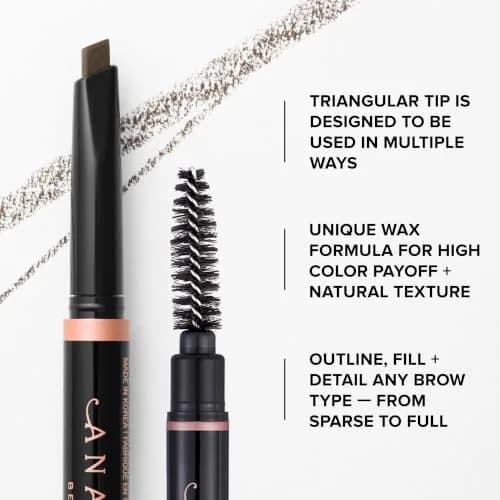 Anastasia Beverly Hills Brow Definer Mini 3-in-1 Easy Contour Pencil | Triangular Tip for Precise Brows thumbnail 6