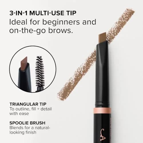 Anastasia Beverly Hills Brow Definer Mini 3-in-1 Easy Contour Pencil | Triangular Tip for Precise Brows thumbnail 7