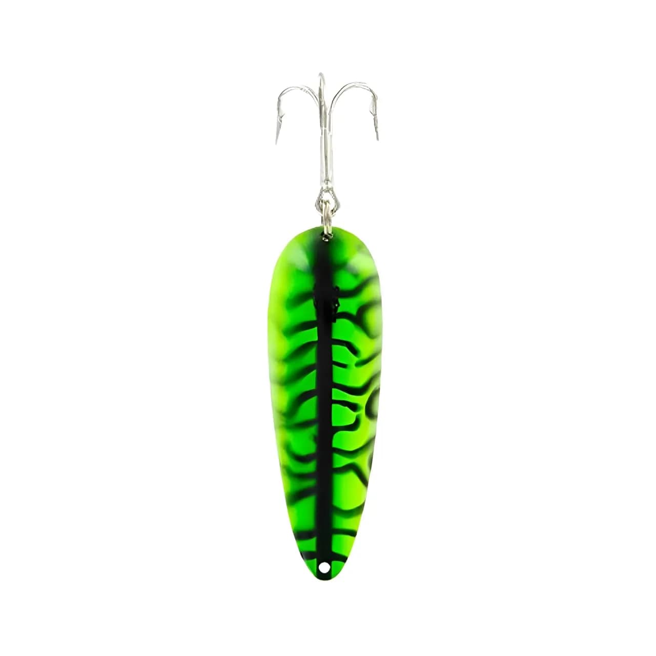 Dardevle Skeeter Nickel Back Double Hook 2/32 oz Fishing Spoons | Nickel Finish, 15/16" x 3/8" | Ideal for Northern Pike & Mackerel