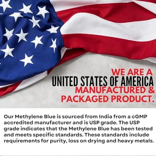 Methylene Blue Co Pharmaceutical Grade Solution 100ml (3.38 fl oz) | Lab Chemical for Staining & Diagnostics thumbnail 5