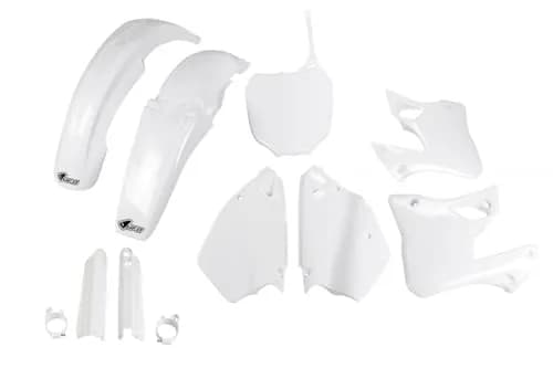 UFO PLAST Complete Kit White Yamaha YZ 125 2000-2001 | Vehicle Specific Fit, Classic Style thumbnail 1
