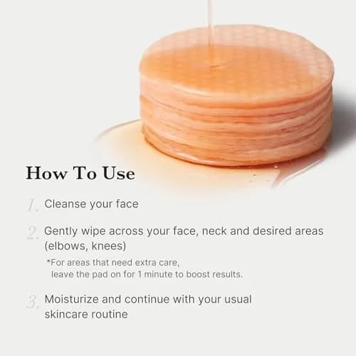 medicube Red Succinic Acid Panthenol Toner Pads 70 Count (Pack of 1) | Exfoliating Pads for Acne-Prone Skin thumbnail 5
