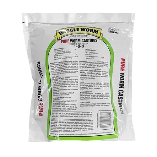 Wiggle Worm 100% Pure Organic Worm Casting Fertilizer, 13.6kg (30lb) | Organic Soil Enricher for Plants thumbnail 2