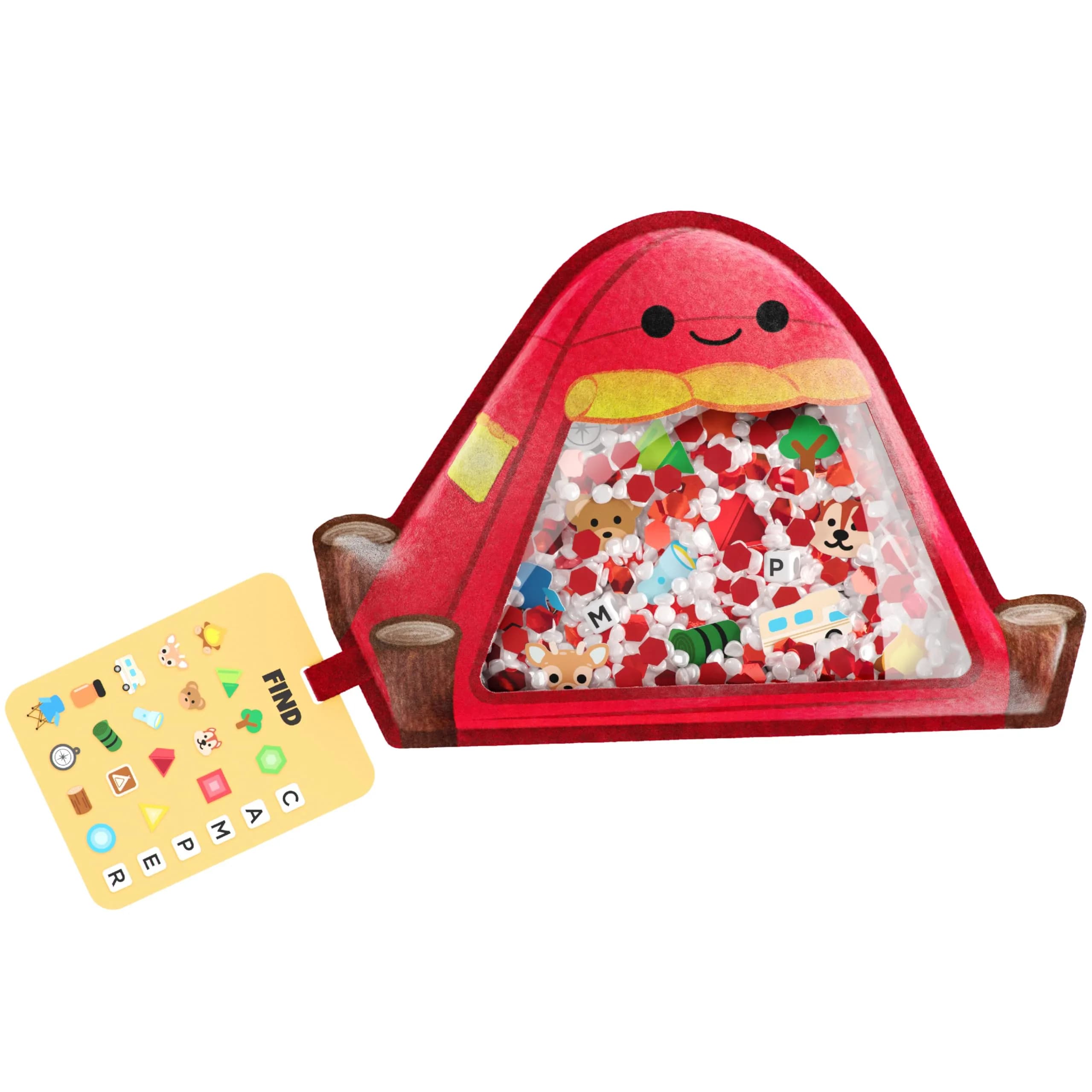Vango BIZYBOO Smores Plush Figure | Seek & Find Educational Game for Kids 2+ (Small, Multicolor) - main product image