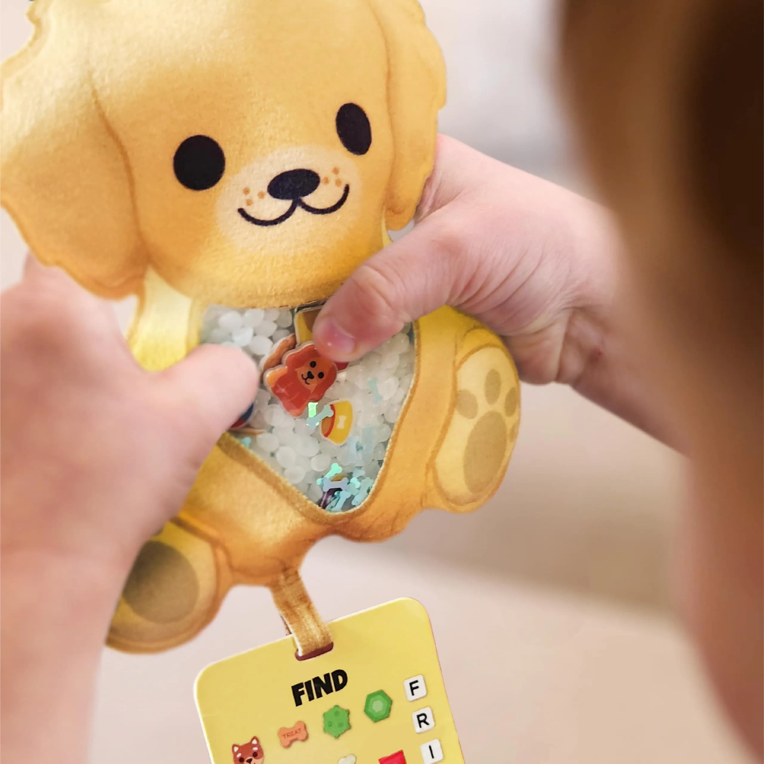 Vango BIZYBOO Smores Plush Figure | Seek & Find Educational Game for Kids 2+ (Small, Multicolor) - view 4