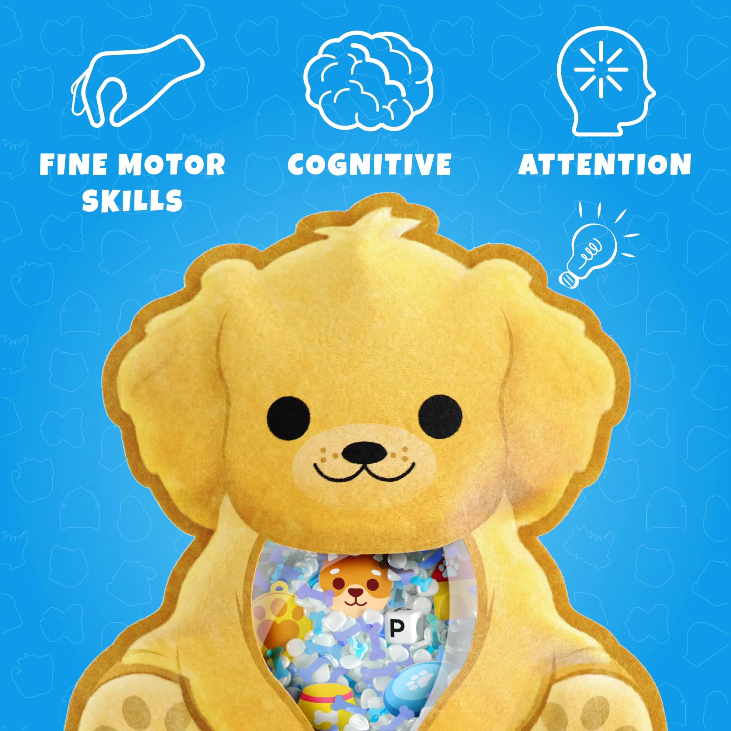 Vango BIZYBOO Smores Plush Figure | Seek & Find Educational Game for Kids 2+ (Small, Multicolor) - view 6