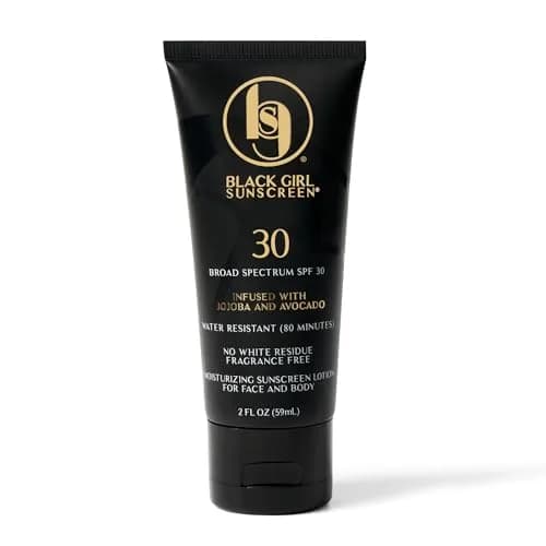 Black Girl Sunscreen SPF 30 Sun Lotion, Face & Body, Travel Size 59ml (2 Fl Oz) | Broad Spectrum Protection for Melanin-Rich Skin thumbnail 1