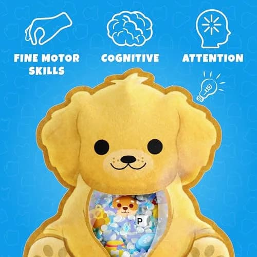 Vango BIZYBOO Keanu Leaves Plush Figure | Seek & Find Educational Toy for Kids 2+ (0.08 kg) thumbnail 6