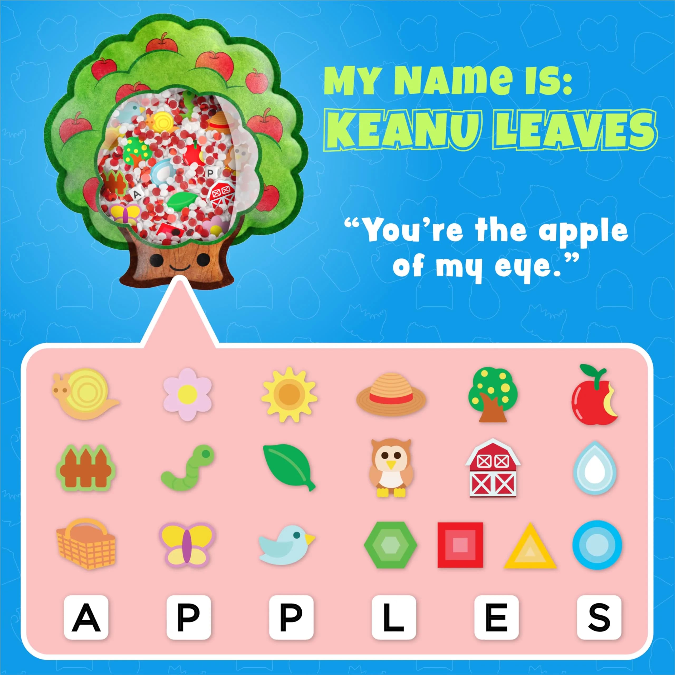 Vango BIZYBOO Keanu Leaves Plush Figure | Seek & Find Educational Toy for Kids 2+ (0.08 kg) - view 2