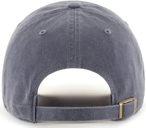 47 Brand MLB Vintage Navy Primary Logo Clean Up Adjustable Baseball Cap Hat, Adult One Size Fits All - Baltimore Orioles Vintage Navy thumbnail 2