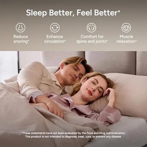 Renanim Queen Adjustable Bed Frame with Mattress | Zero Gravity, Massage & USB Ports thumbnail 7