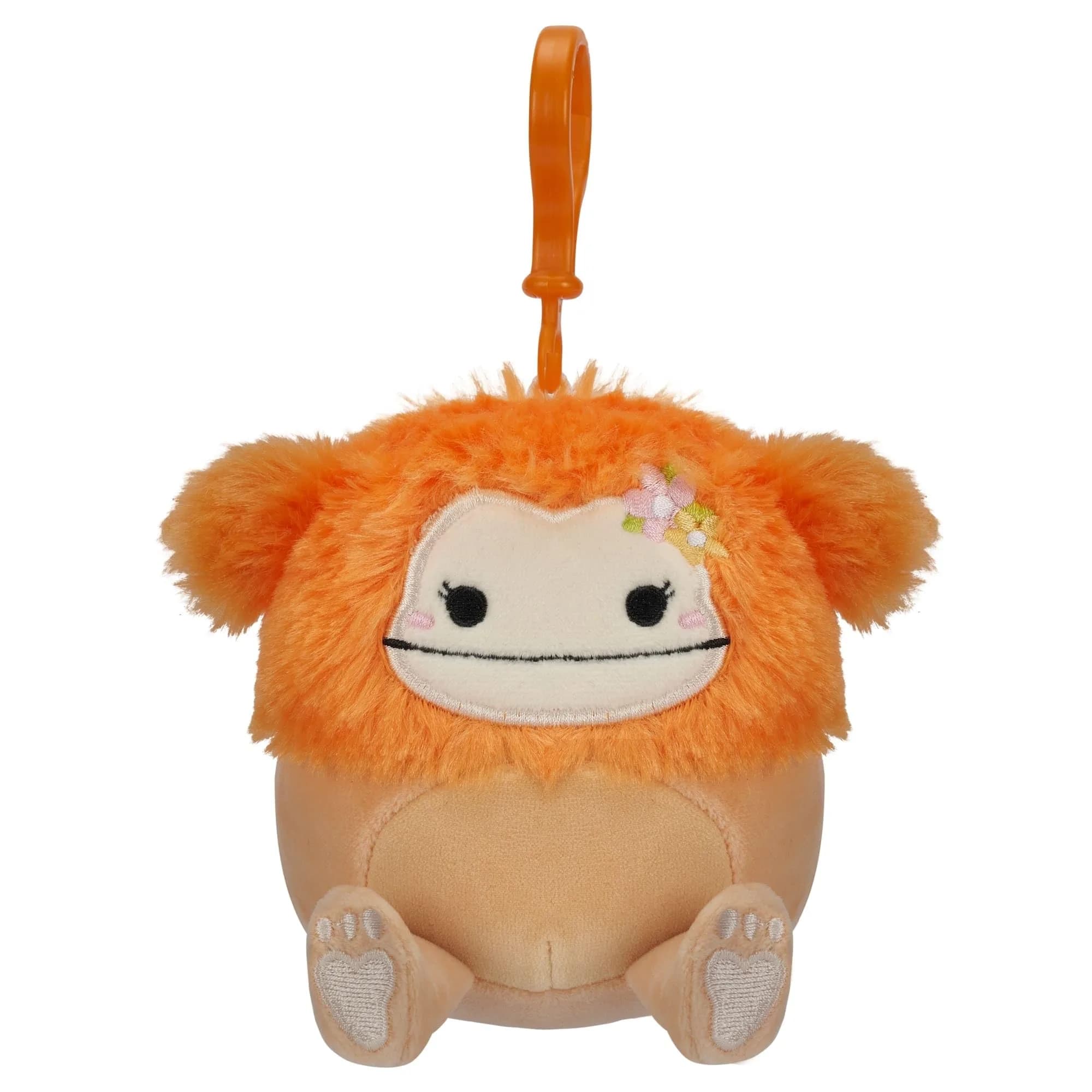Squishmallows 3.5" Clip-On Shasta The Bigfoot | Small Plush Toy for Kids & Collectors