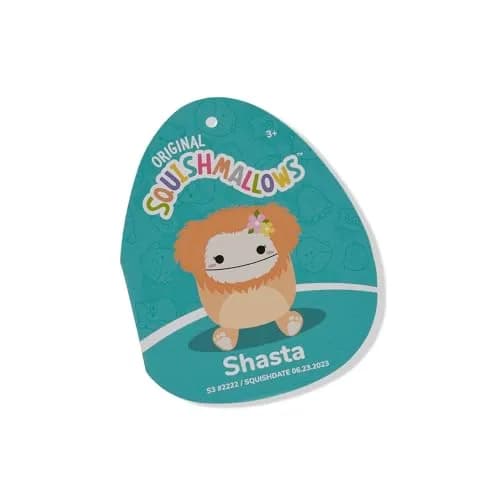 Squishmallows 3.5" Clip-On Shasta The Bigfoot | Small Plush Toy for Kids & Collectors thumbnail 4