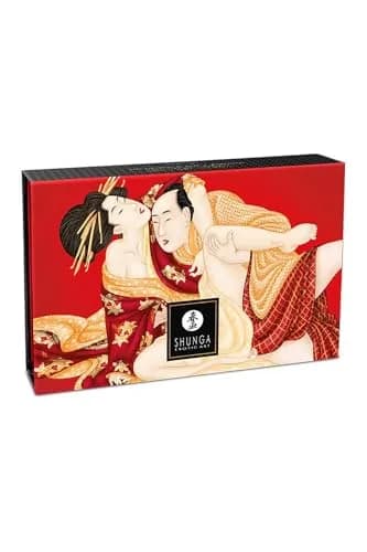 Shunga Kissable Massage Powder Sparkling Strawberry Wine 1 Oz | Edible, Body-Safe, Fun Foreplay thumbnail 5