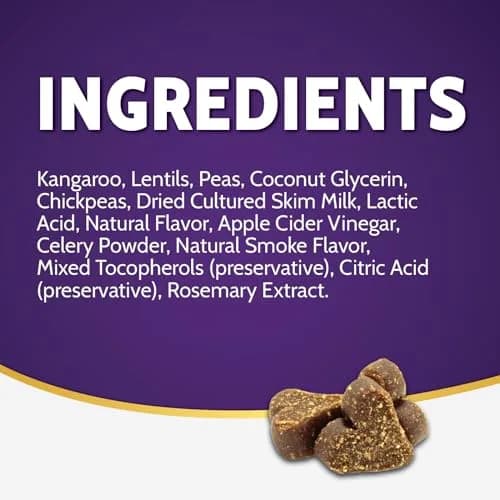 Zignature Kangaroo Soft Moist Dog Treats 4 Oz | Limited Ingredient, High-Quality Dog Snack thumbnail 5
