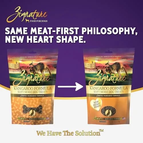 Zignature Kangaroo Soft Moist Dog Treats 4 Oz | Limited Ingredient, High-Quality Dog Snack thumbnail 2