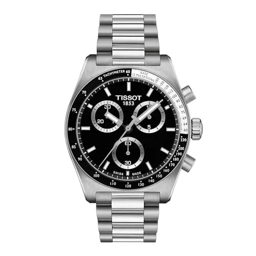 Tissot PR516 Swiss Quartz Chronograph 40mm | Men's Watch with Tachymeter & Super-LumiNova thumbnail 1