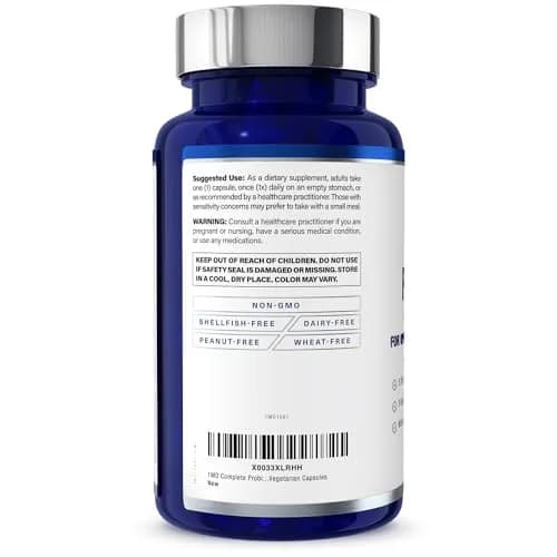 1MD Complete Probiotics Platinum 30 Veg Capsules | Supports Digestive & Immune Health thumbnail 7