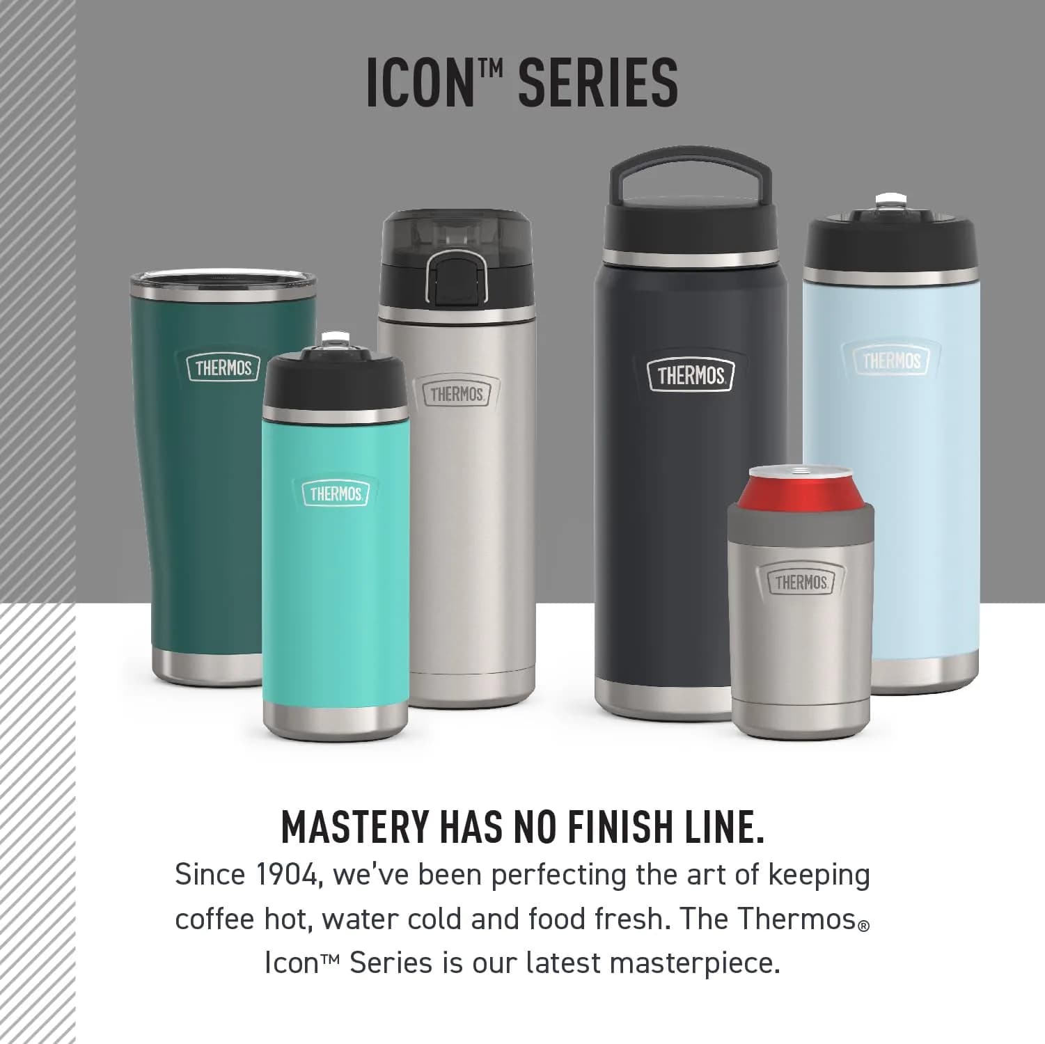 THERMOS ICON SERIES Stainless Steel Tumbler 590ml (16 oz) | Vacuum Insulated for Hot & Cold Drinks - view 6