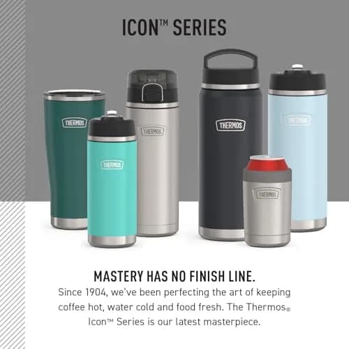 THERMOS ICON SERIES Stainless Steel Tumbler 590ml (16 oz) | Vacuum Insulated for Hot & Cold Drinks thumbnail 6
