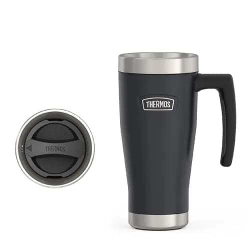 THERMOS ICON SERIES Stainless Steel Mug, Granite, 16 oz | Keeps Drinks Hot or Cold thumbnail 1