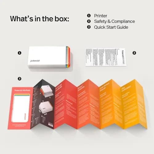 Polaroid Hi-Print 2nd Gen Bluetooth Photo Printer White | 2x3 Inch Pocket Dye-Sub Printer thumbnail 8