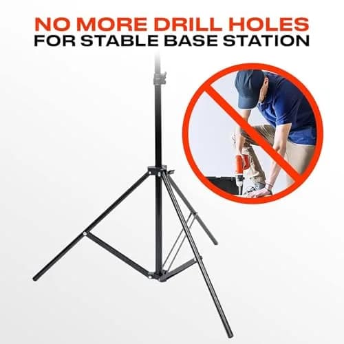 Skywin VR Tripod Stand for HTC Vive Base Station - 4 Adjustable Stands | Adjustable Height & Portable thumbnail 2