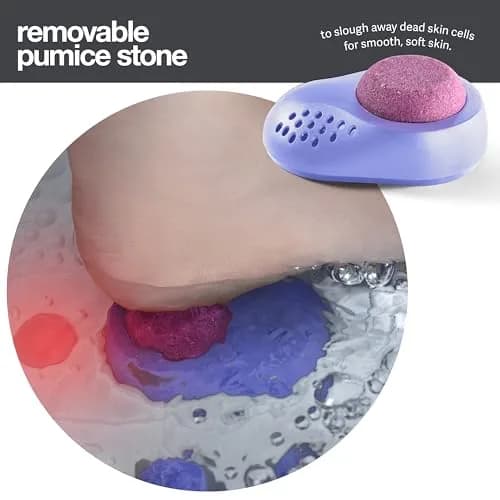 Medical king Foot Spa with Heat and Massage and Jets Collapsible Foot Massager 35cm (13 inches) | Relaxing Pedicure and Circulation Booster thumbnail 6