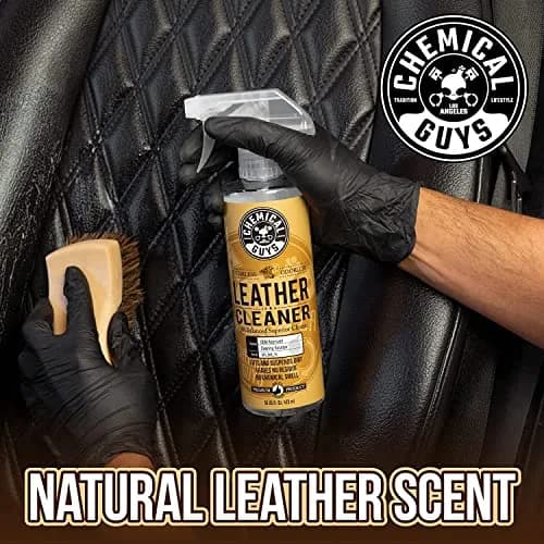 Chemical Guys Leather Cleaner and Conditioner Kit with Brush | Complete Leather Care for All Surfaces (100-120 chars) thumbnail 4