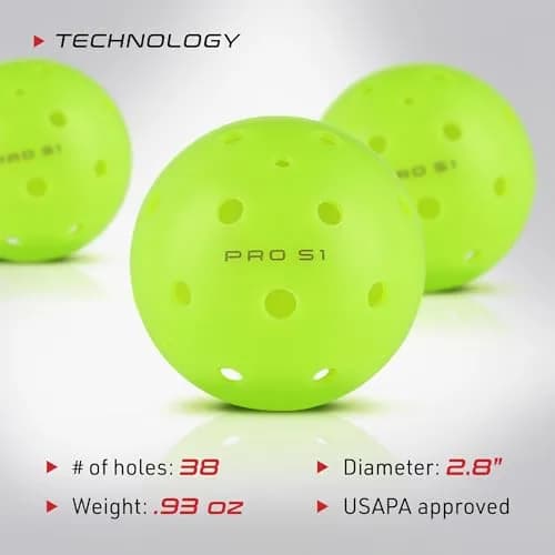 Selkirk Sport Pro S1 Outdoor Pickleballs | USAPA Approved | 100 Pack thumbnail 6