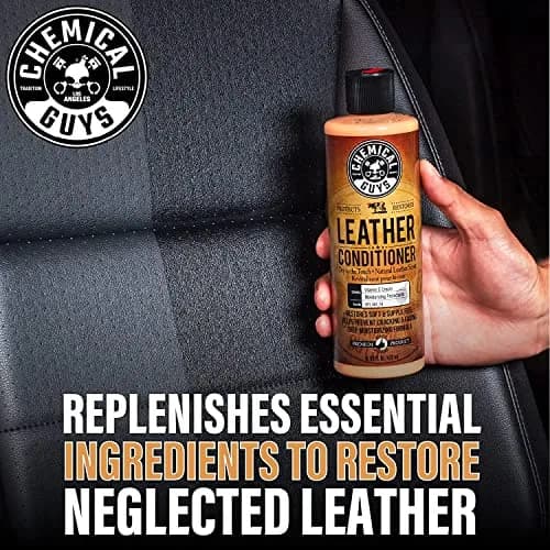 Chemical Guys Leather Cleaner, Conditioner & Total Interior Bundle, 16 Fl Oz (48 Fl Oz Total) | USA-Sourced Auto Interior Care Kit thumbnail 6