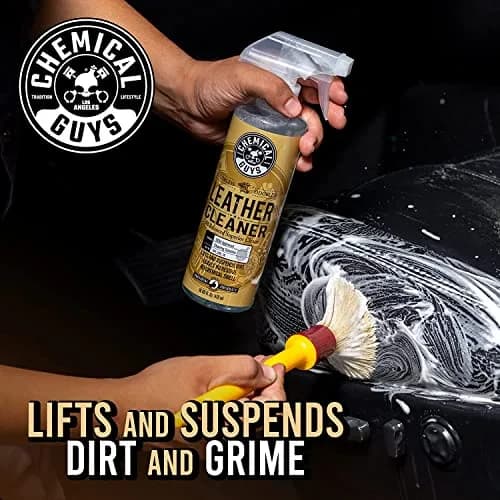 Chemical Guys Leather Cleaner, Conditioner & Total Interior Bundle, 16 Fl Oz (48 Fl Oz Total) | USA-Sourced Auto Interior Care Kit thumbnail 3