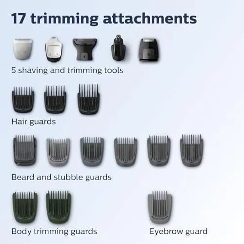 Philips Norelco Multigroom Series 9000 21-Piece Grooming Kit | DualCut Titanium Blades thumbnail 4