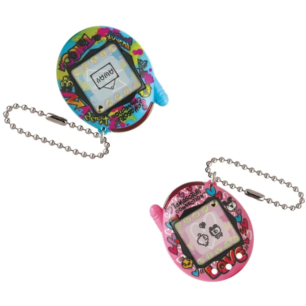 Tamagotchi Connection True Friends - Blue Graffiti and Pink Graffiti | Interactive Virtual Pet for Kids 6+ - main product image