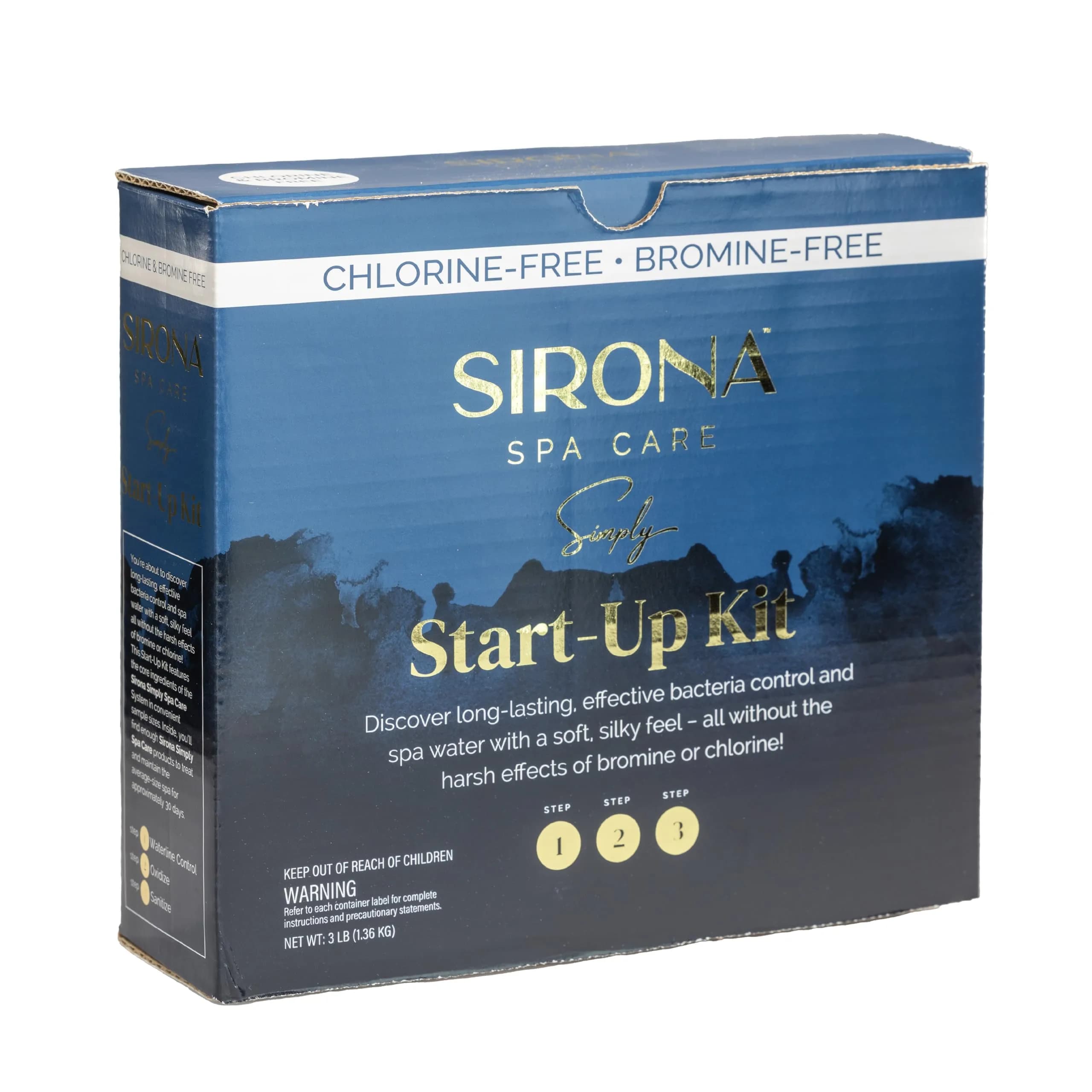 Sirona Spa Care Simply - Start Up Kit | Spa Water Treatment Essentials for Indian Pools & Spas