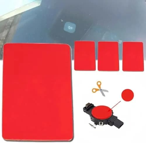 HOMEWITHU Rain Sensor Gel Pad 4PCS | Silicone Adhesive Film for Windshield Chip Repair thumbnail 4