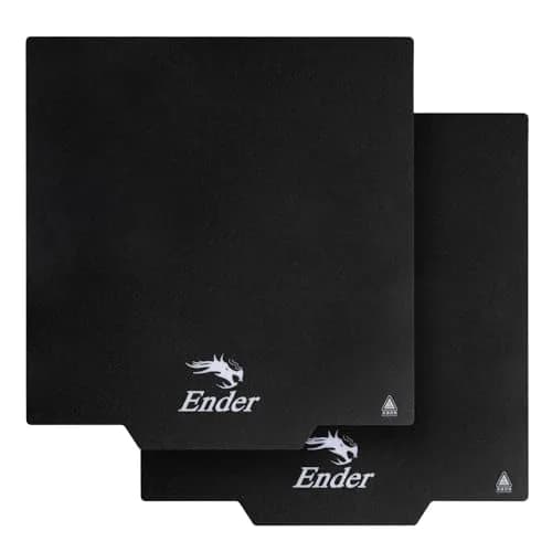 Comgrow 2PCS Magnetic Build Surface 235mm x 235mm | Removable Flexible Heated Bed Cover for Ender 3 Series Printers thumbnail 1