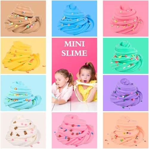 tuupowana Premium Scented Butter Slime 10 Pack Kit | 450ml (15.2 Fl Oz) Total | Non-Toxic & Safe for Kids thumbnail 4
