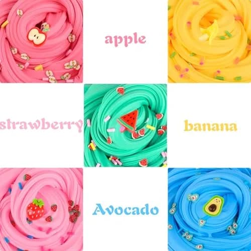 tuupowana Premium Scented Butter Slime 10 Pack Kit | 450ml (15.2 Fl Oz) Total | Non-Toxic & Safe for Kids thumbnail 5